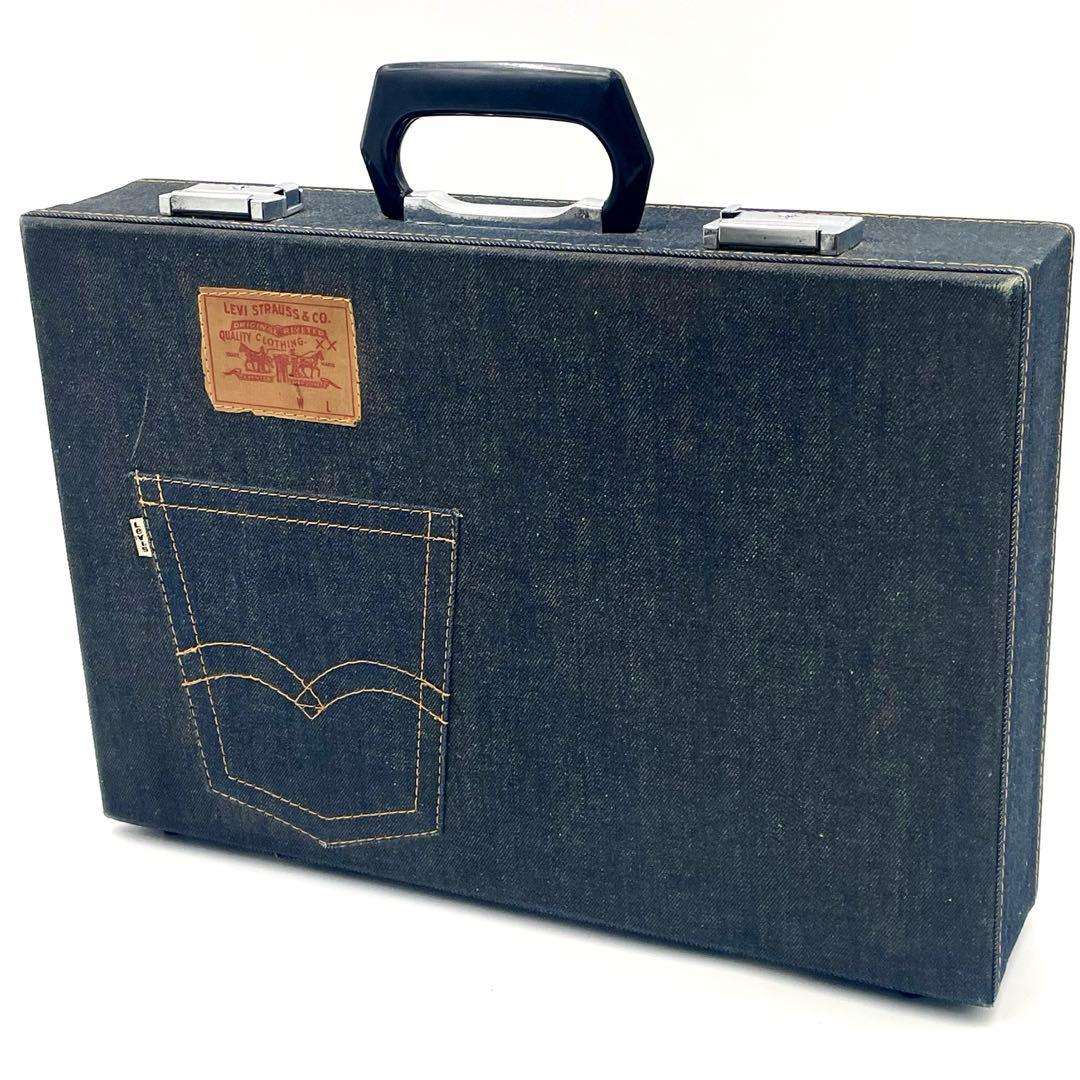【入手困難】Levi's リーバイス デニム アタッシュケース オレンジタブ