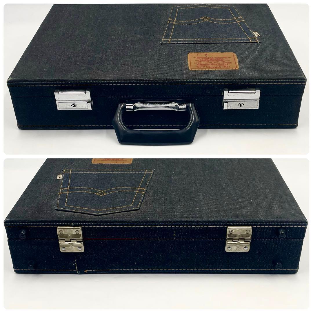 【入手困難】Levi's リーバイス デニム アタッシュケース オレンジタブ