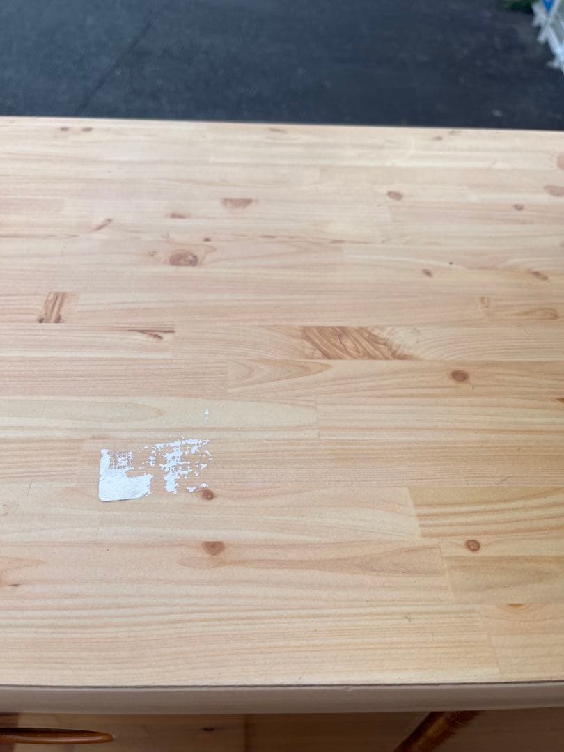 パイン材　木製 六段チェスト ハイチェスト タンス 洋服 収納 箪笥