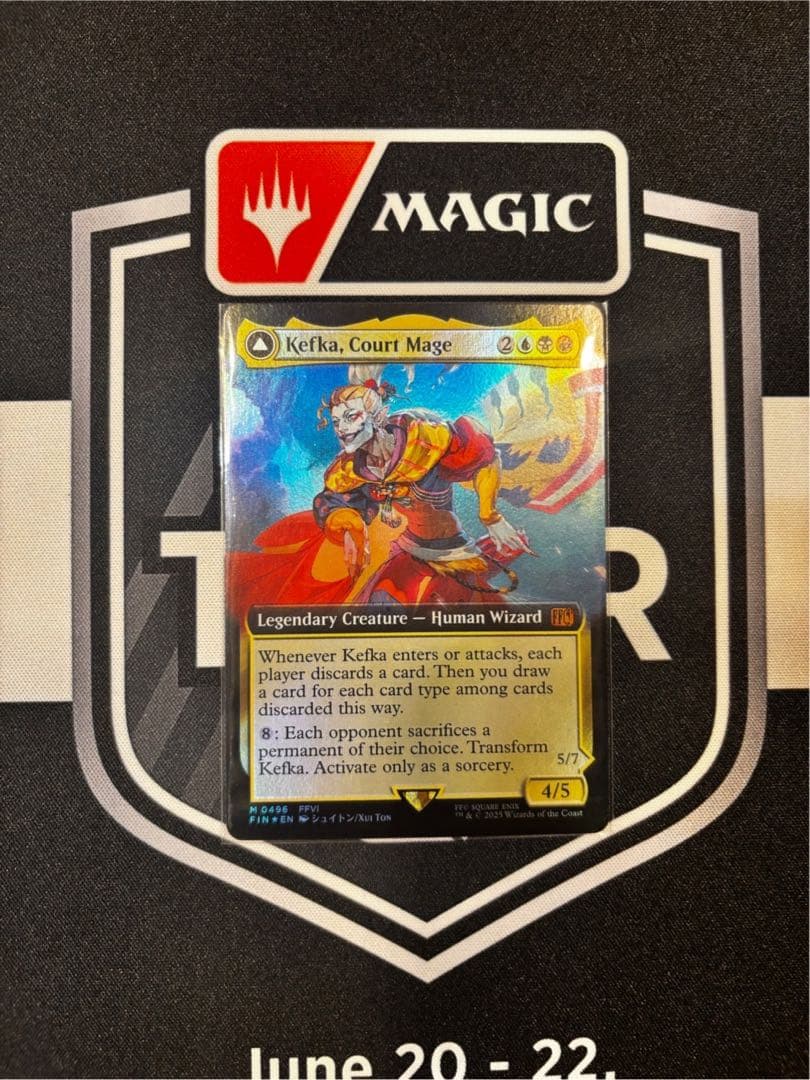 (人造魔導士、ケフカ/Kefka, Court Mage)英•拡張foil