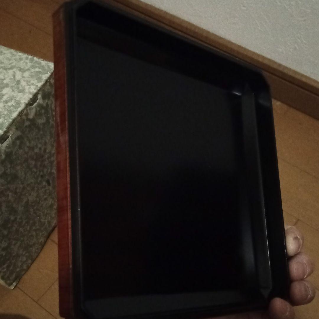 春慶　漆器　お重　重箱　山茶花　おせち料理