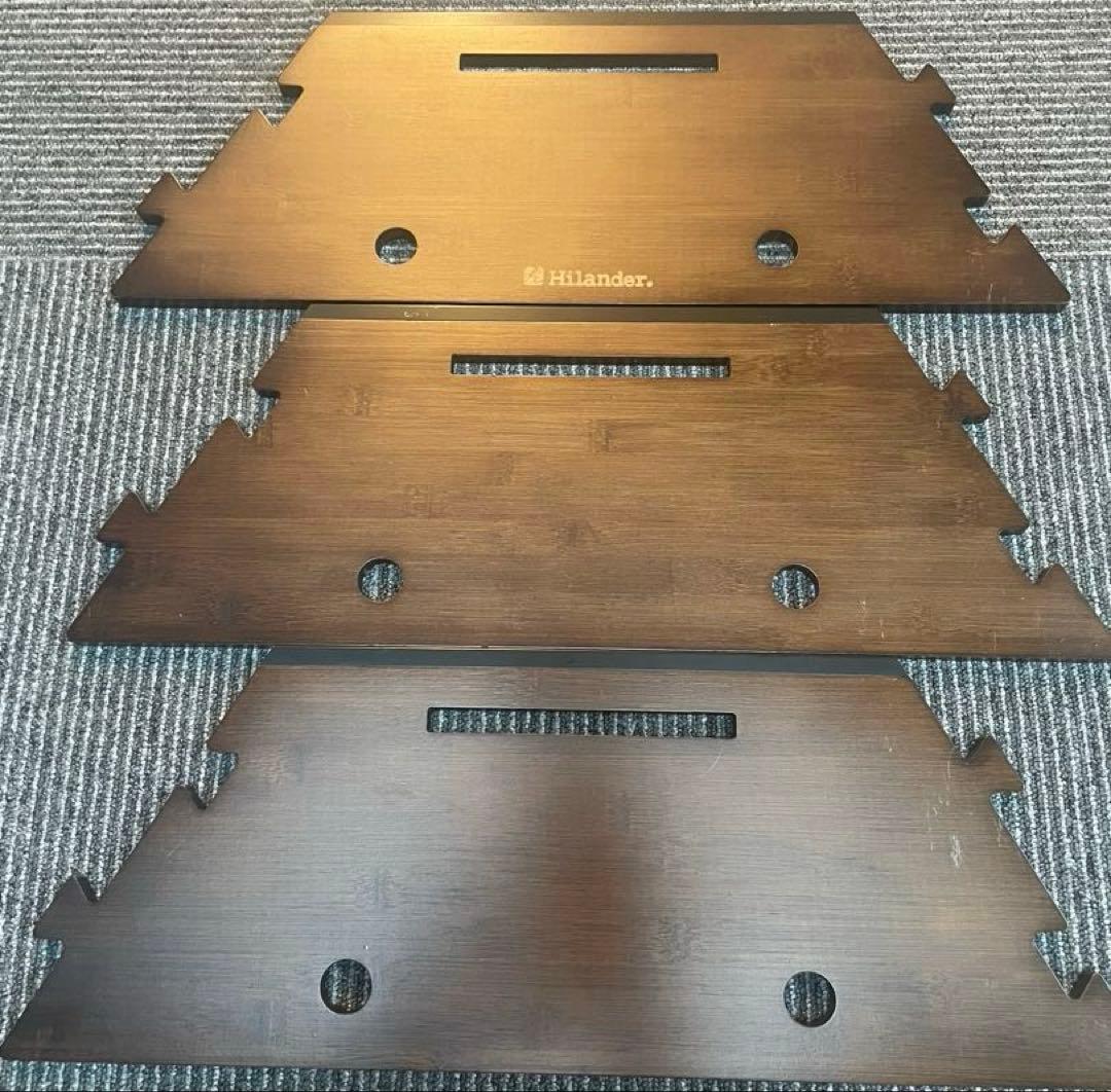 Hilanderヘキサゴンテーブル DAN アウトドアテーブル 焚き火テーブル