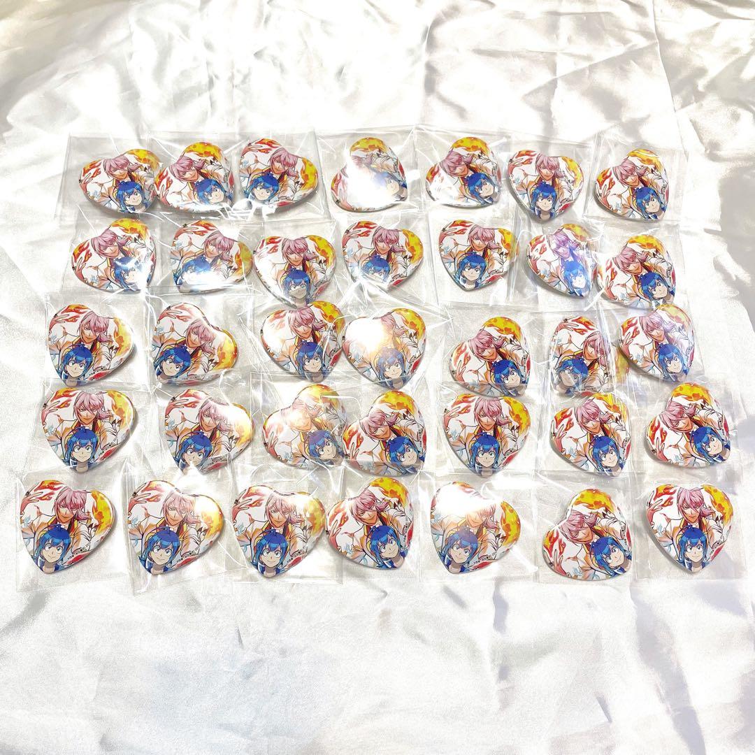 入間くん　コミケ　ハート缶バッジ　アスモデウス