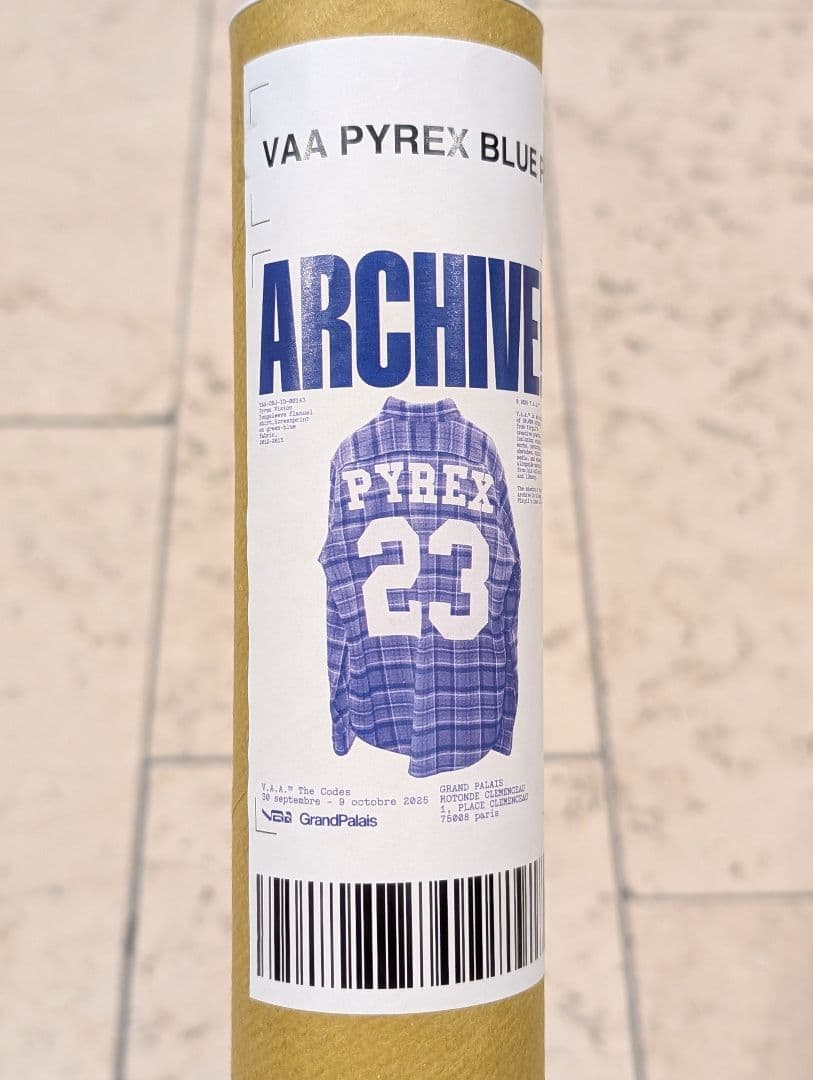 限定 Virgil Abloh Archive 巨大ポスター PYREX