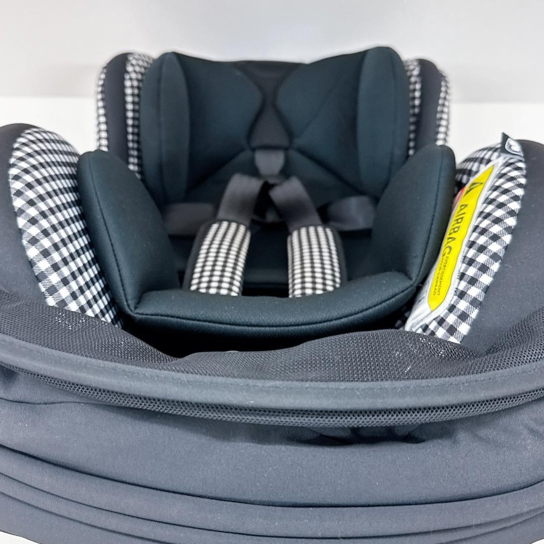 【美品】Joie チルト キャノピー付　ギンガムチェックブラック