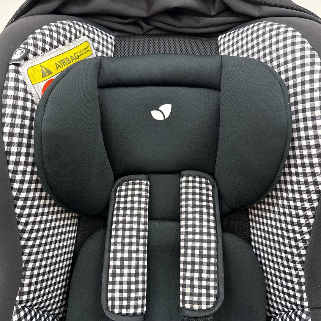 【美品】Joie チルト キャノピー付　ギンガムチェックブラック