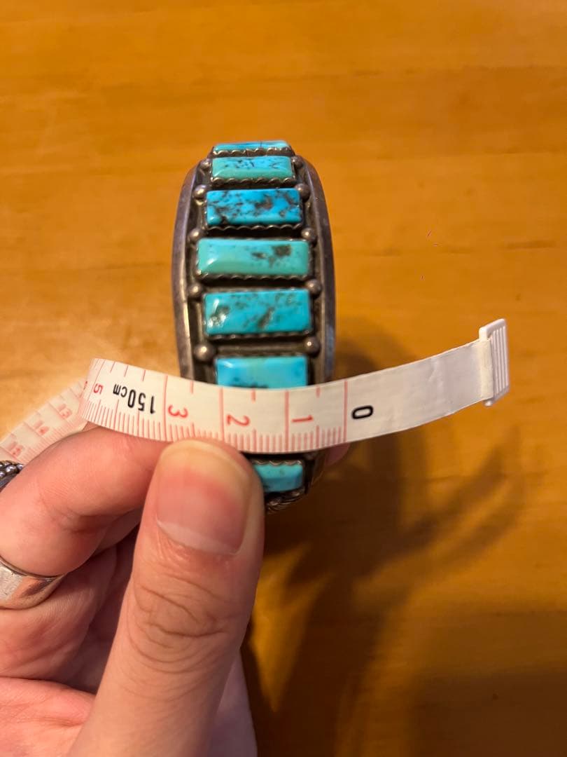 ターコイズ バングル ブレスレット ナバホ インディアンジュエリー