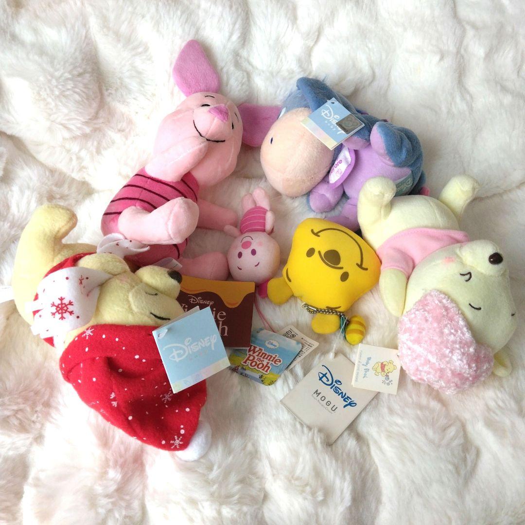 プーさん　イーヨー　ピグレット　ティガー　ディズニー　ぬいぐるみ　まとめ売り　②