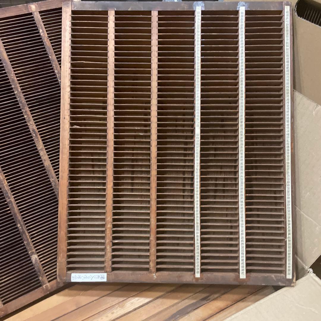 【大】【珍】BP30-1 /プリンタートレイ 【活版印刷】【古道具】