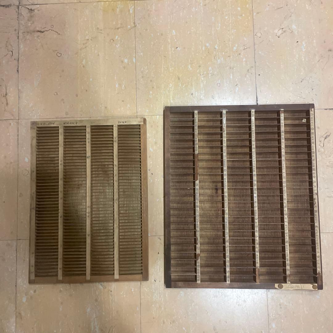 【大】【珍】BP30-1 /プリンタートレイ 【活版印刷】【古道具】