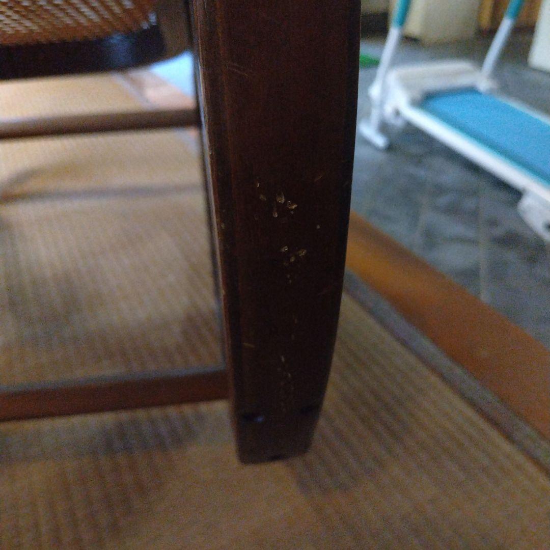 ラタン ロッキングチェア 洋風家具　藤椅子　 昭和レトロ アンティーク