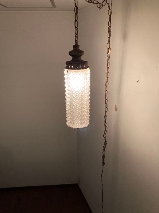 ヴィンテージ　アメリカン　吊り下げ　ランプ　照明