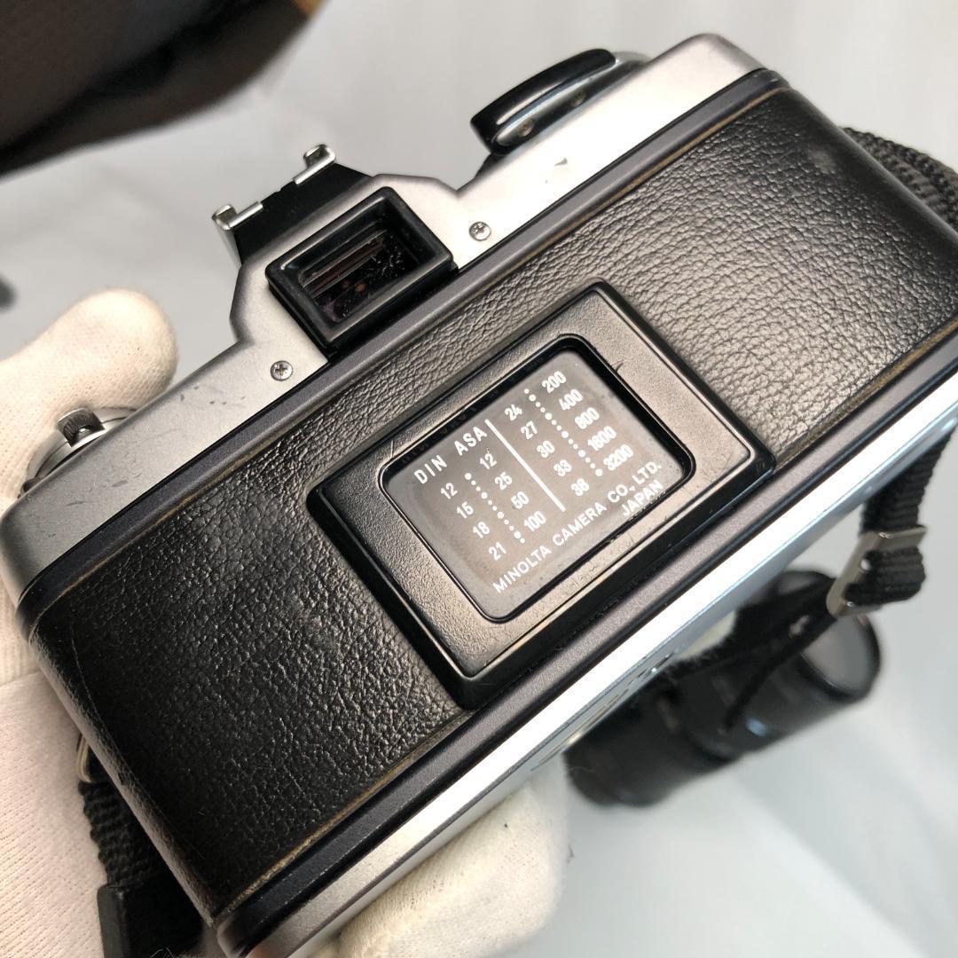 MINOLTA XG-E +レンズ3本セット　MF　ズーム、単焦点【動作確認済】