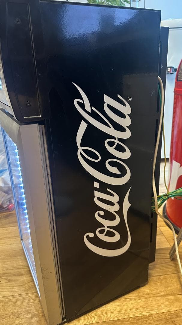 Coca-Cola 冷蔵庫 LED照明付き