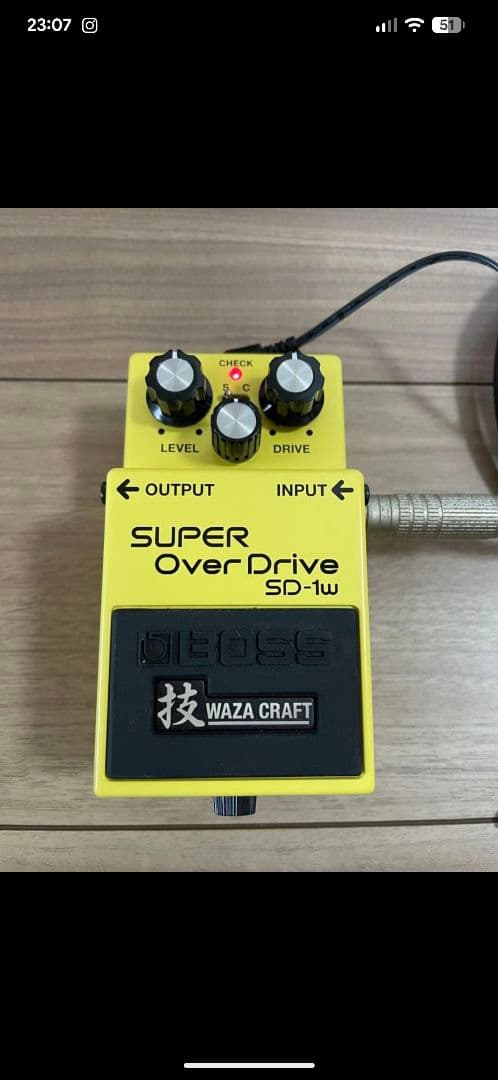 ギター BOSS SUPER OverDrive SD-1w