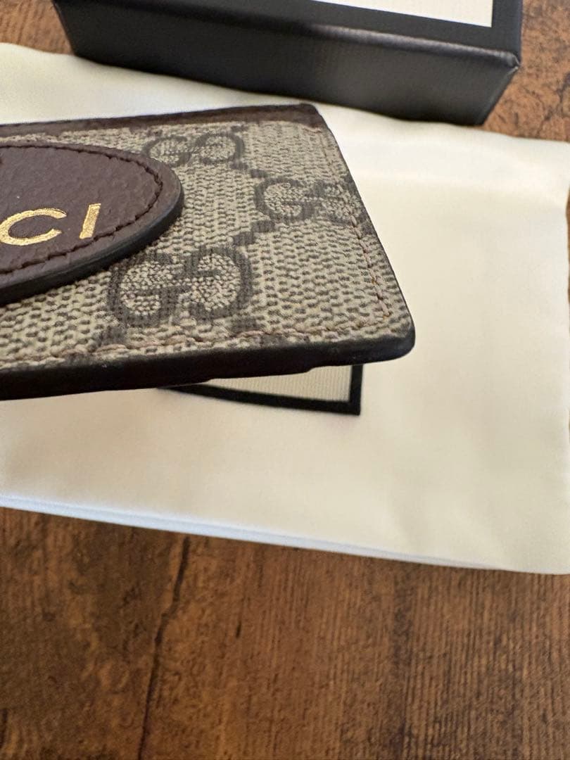 週末いっぱい掲載⭐︎GUCCI GGスプリームカードケース　ネオプィンテージ