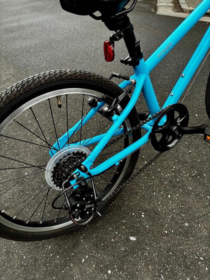 ライトウェイ 子供用自転車 20インチ 6段変速 RITEWAY スカイブルー