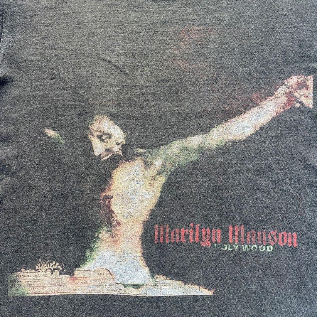 Marilyn Manson Holy Wood Tee L マンソン Tシャツ