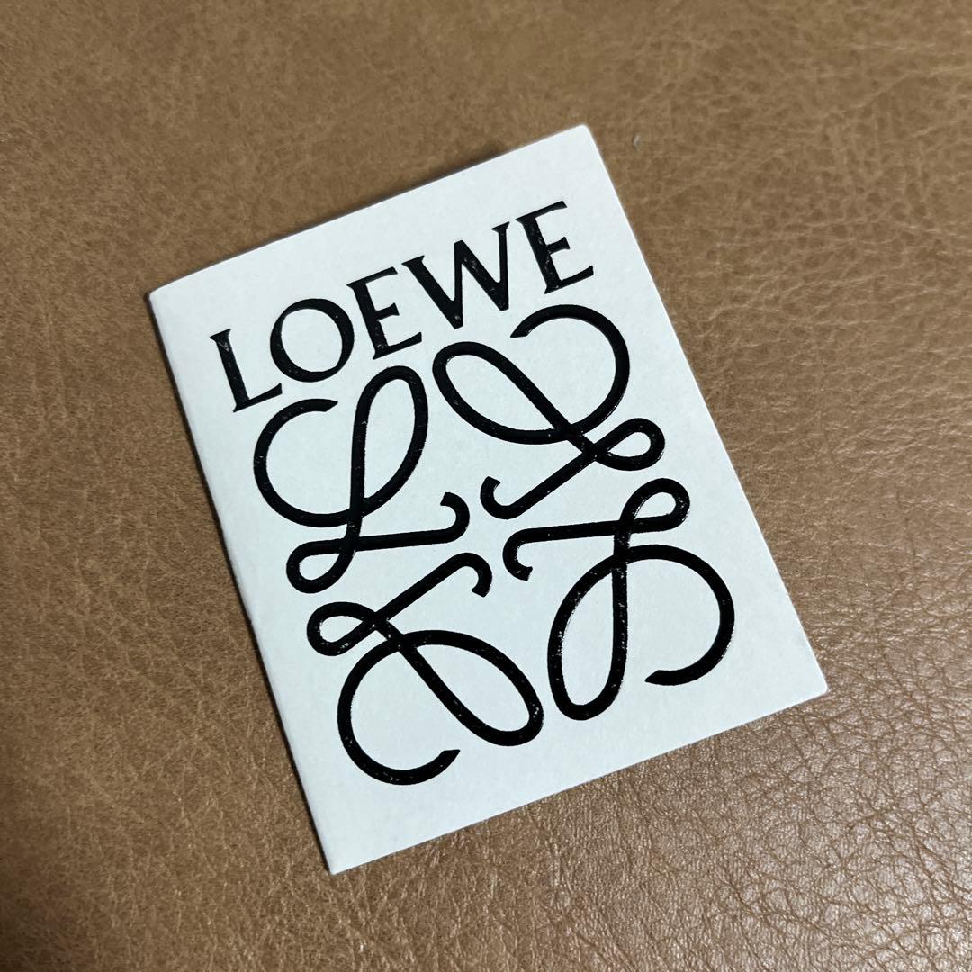 LOEWE モヘヤ　ストライプ マフラー