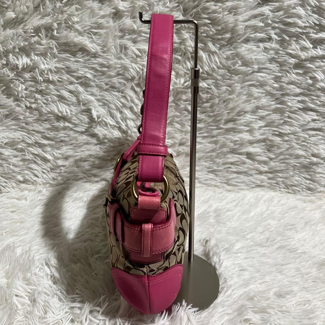 【希少色】COACH コーチ ワンショルダー 斜め掛け 2way ピンク