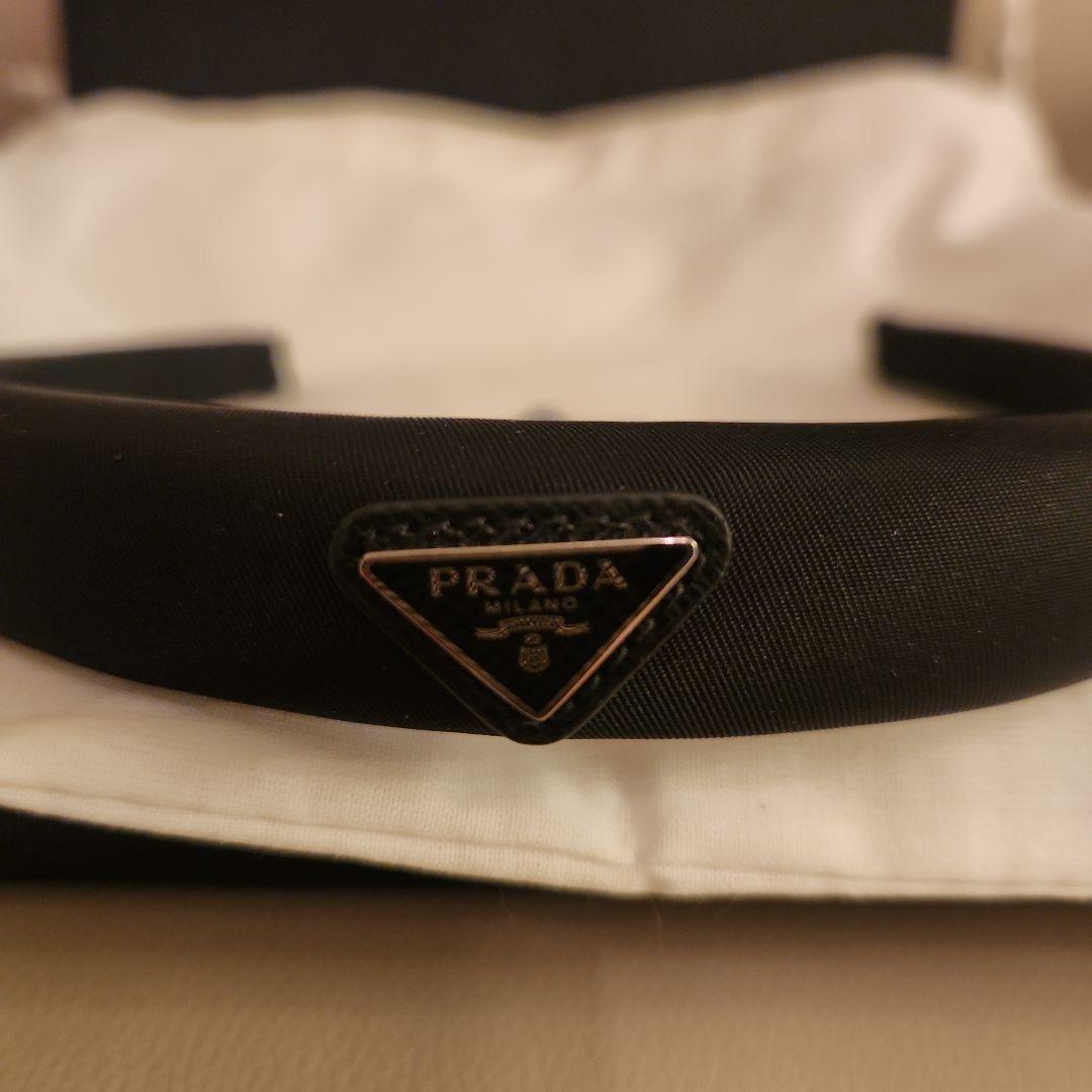 ★専用　新品未使用　PRADA ブラック ヘアバンド