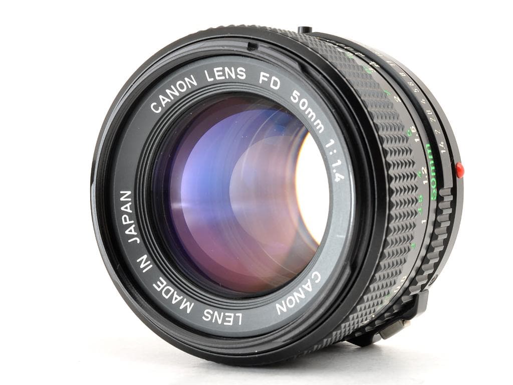 キヤノン AE-1 PROGRAM シルバー NFD 50mm f1.4 完動品