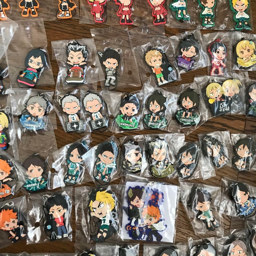 値下げ❤新品未開封★ハイキュー ラバーストラップ115コ　景品　一番くじラバスト