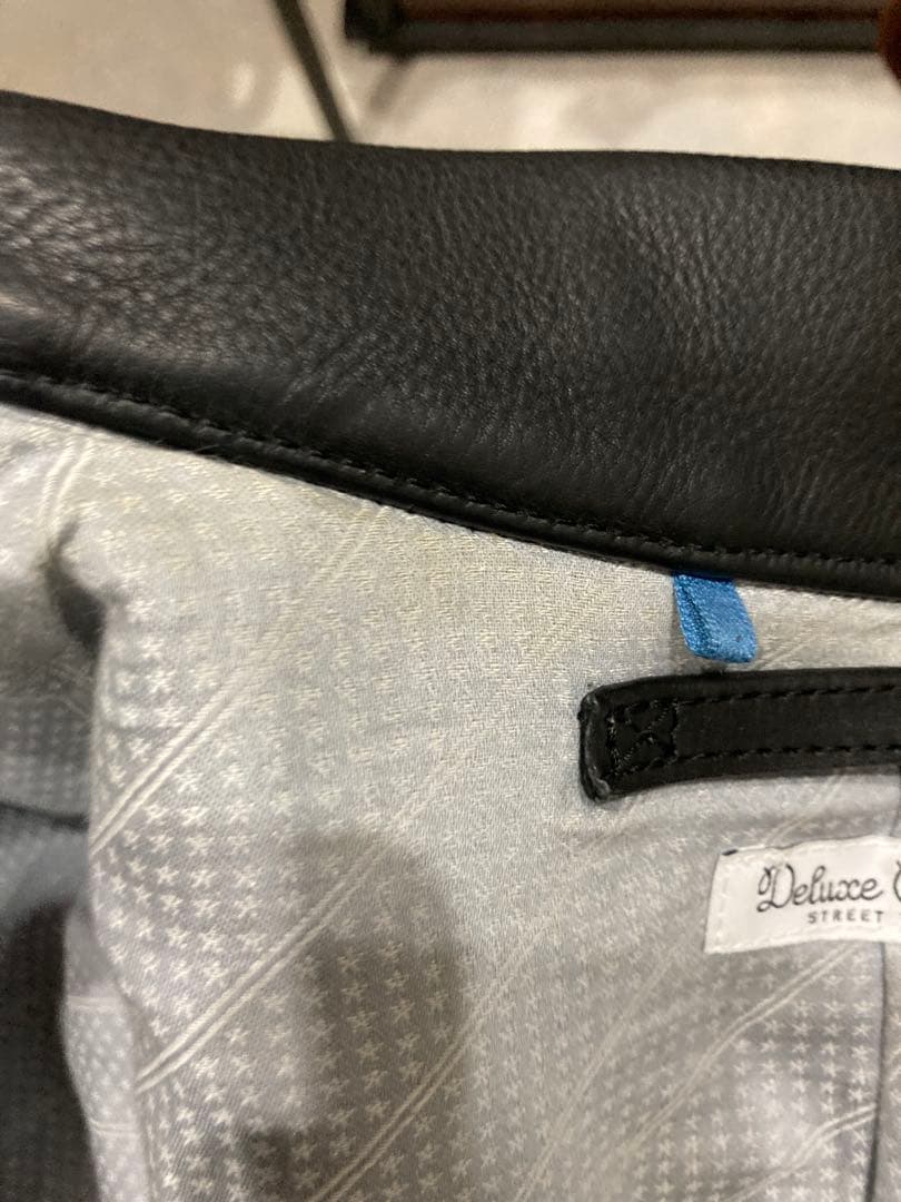 Z*o様 Deluxe Clothing ブラック レザージャケット L