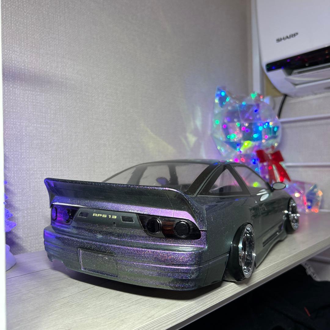 ABCホビー 180sx 後期 マジョーララメ ボディのみ