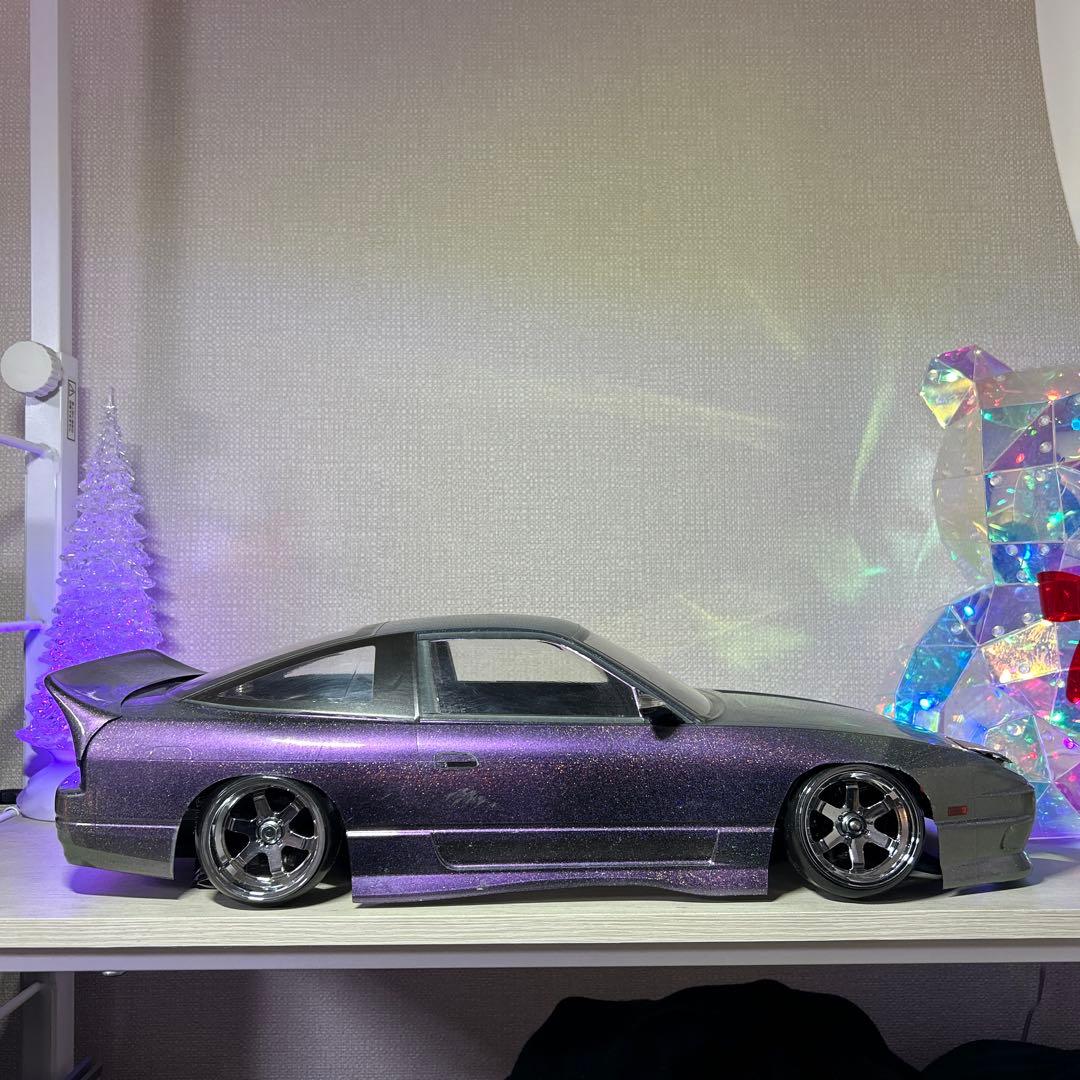 ABCホビー 180sx 後期 マジョーララメ ボディのみ