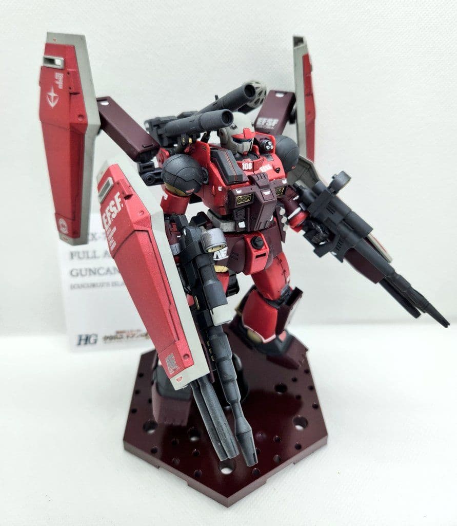 ミ*ノ様 1/144　フルアーマーガンキャノン(ククルスドアンの島Ver.