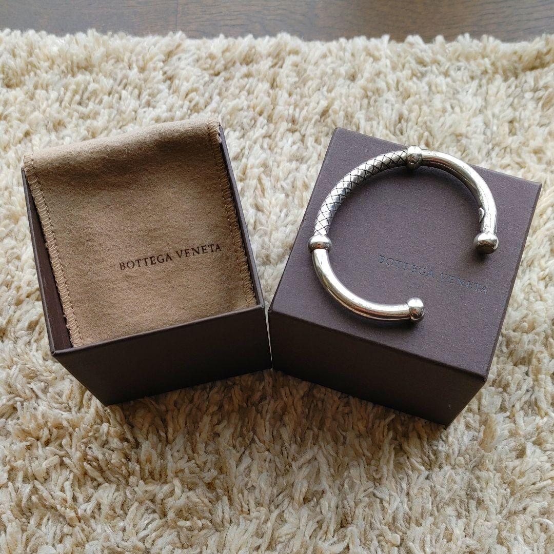 BOTTEGA VENETA ボッテガヴェネタ ブレスレット シルバー バングル