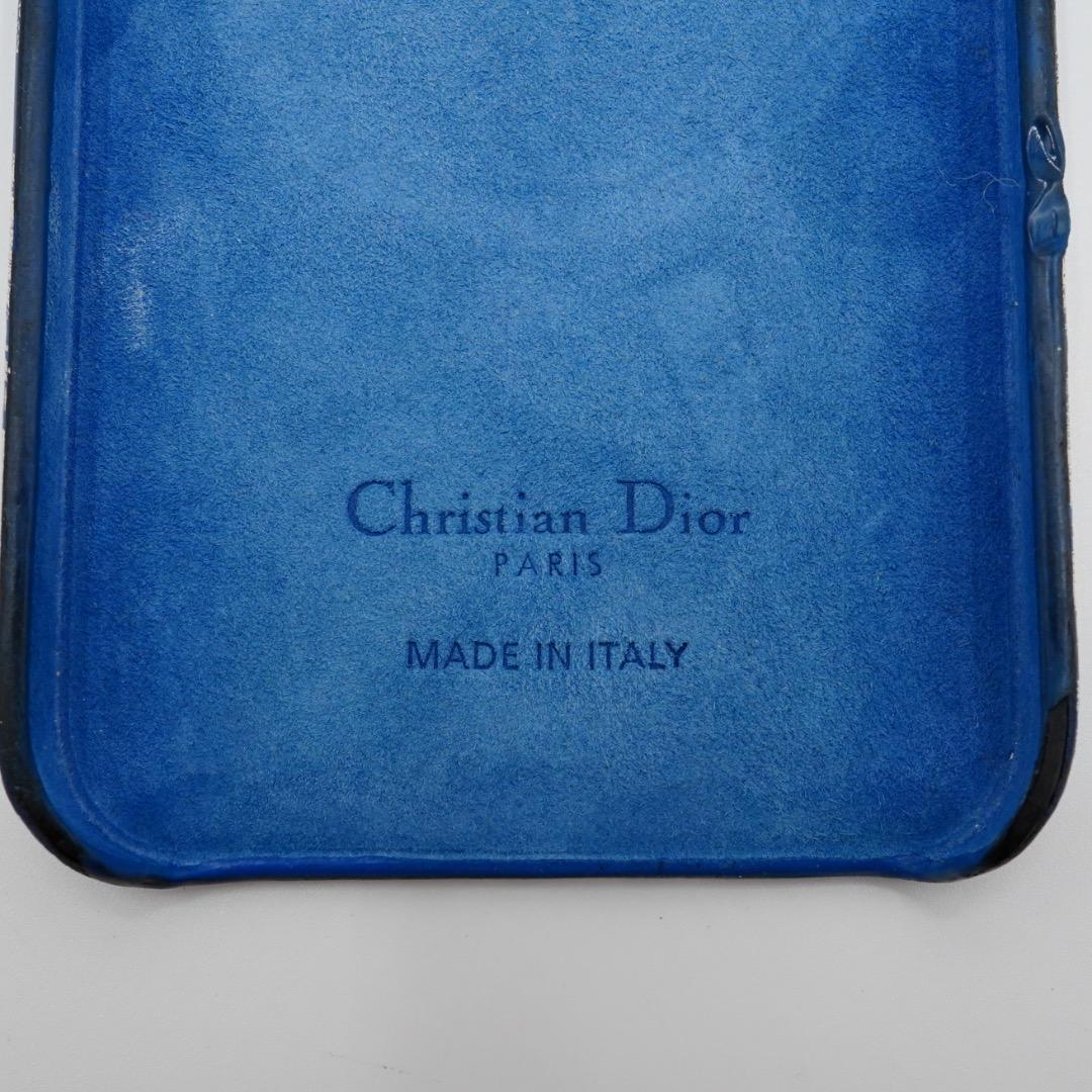 Christian Dior iPhone13 用ケース ブルー