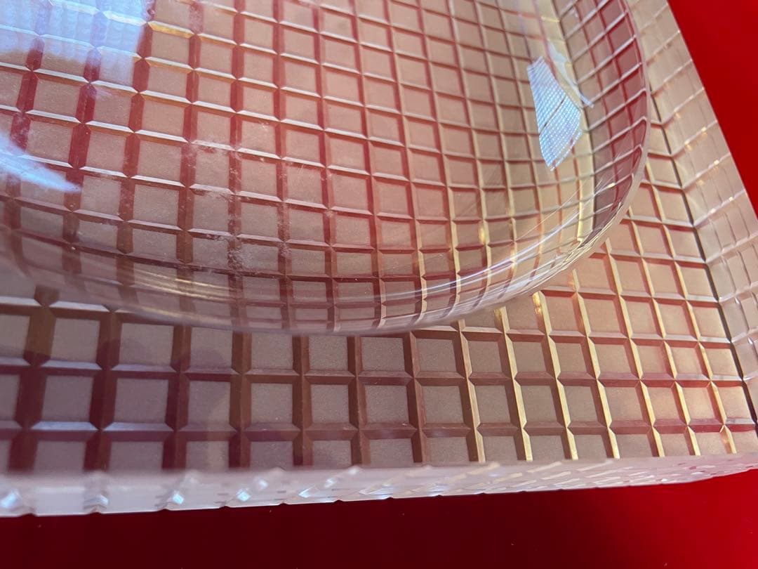 クリスタル工芸品灰皿