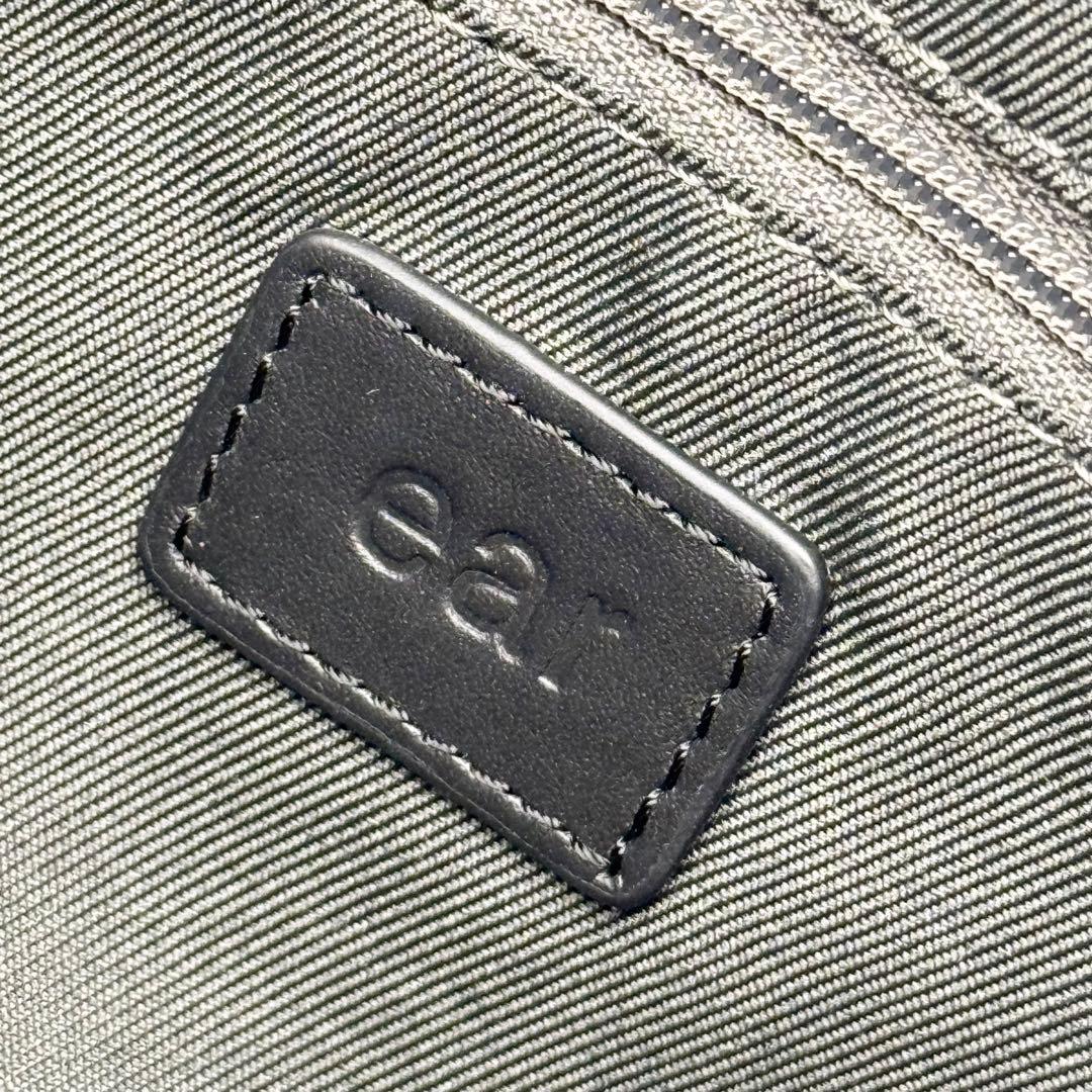 【極美品】ear PAPILLONNER 2WAYレザーショルダーバッグブラック