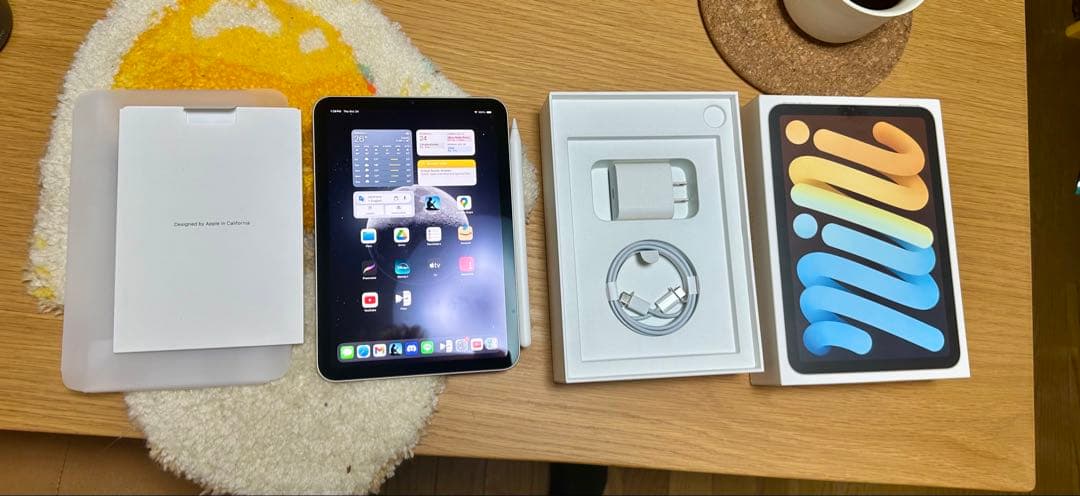 iPad mini 6, 64GB と Apple Pencil 2