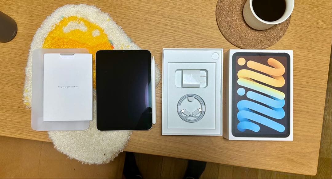 iPad mini 6, 64GB と Apple Pencil 2