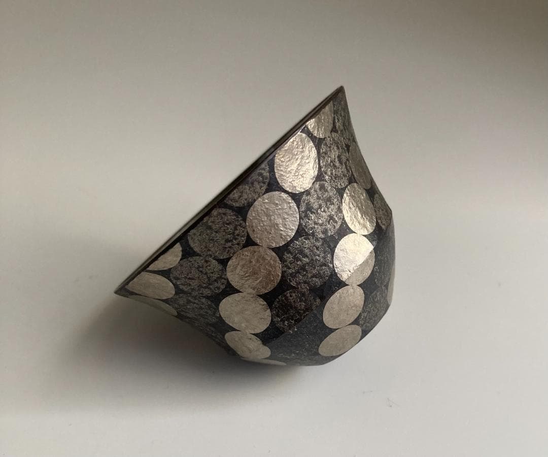 錫色酒器　KURACCO 浦中廣太郎　『ぼた雪』　おちょこ　ぐい呑み