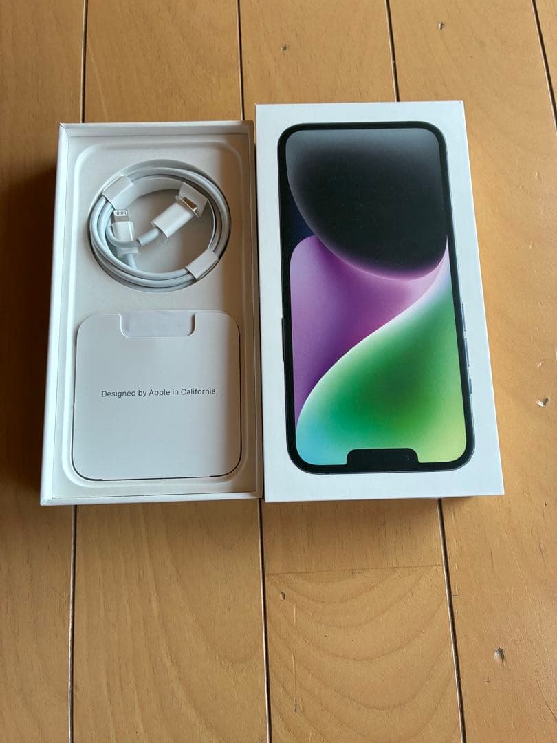 Apple iPhone 14 128GB ミッドナイト BT100%