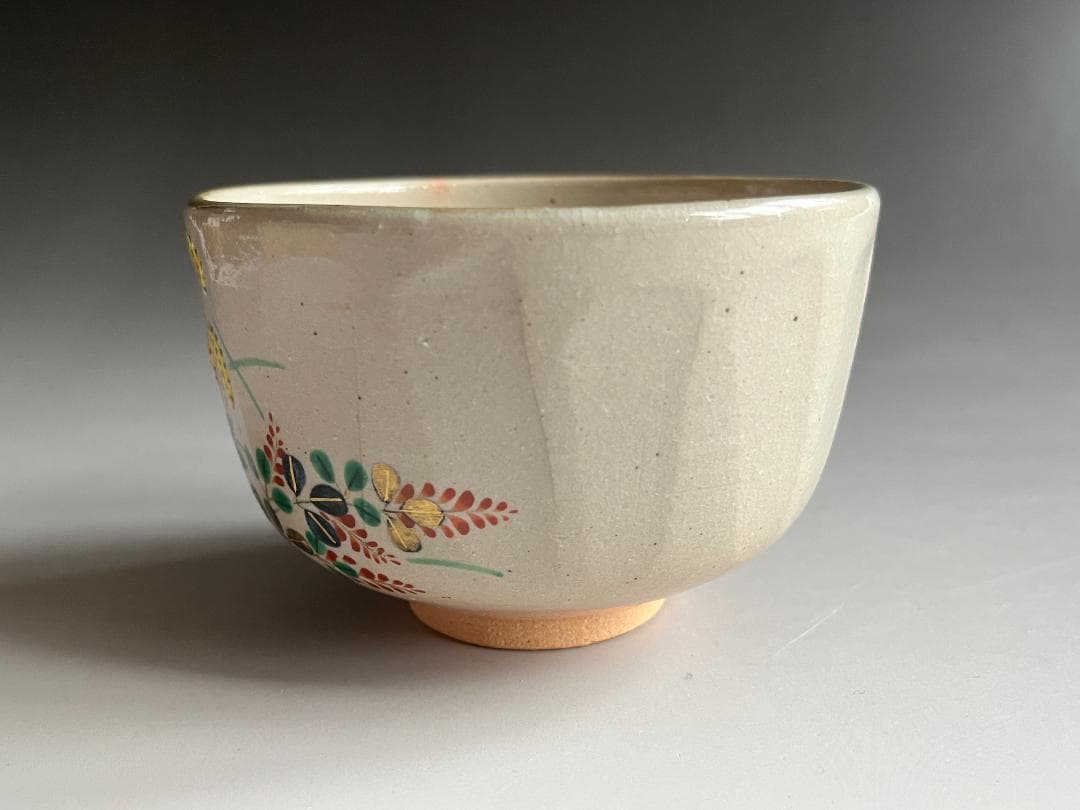 南口閑粋　乾山秋草　茶碗