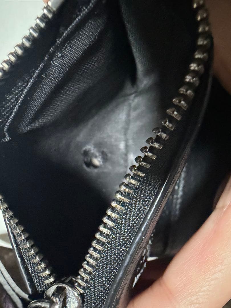 Maison Margiela ブラック 三つ折り財布