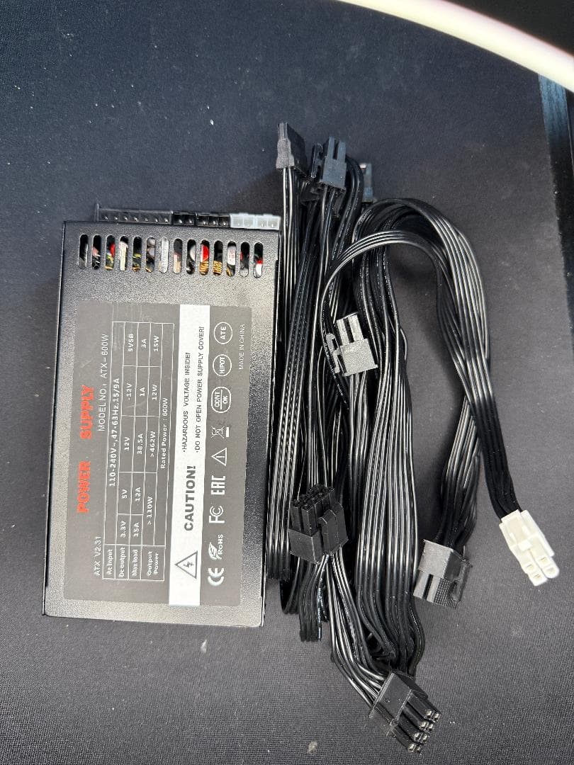 JONSBO N10 mini-itx ケース FLEX電源付