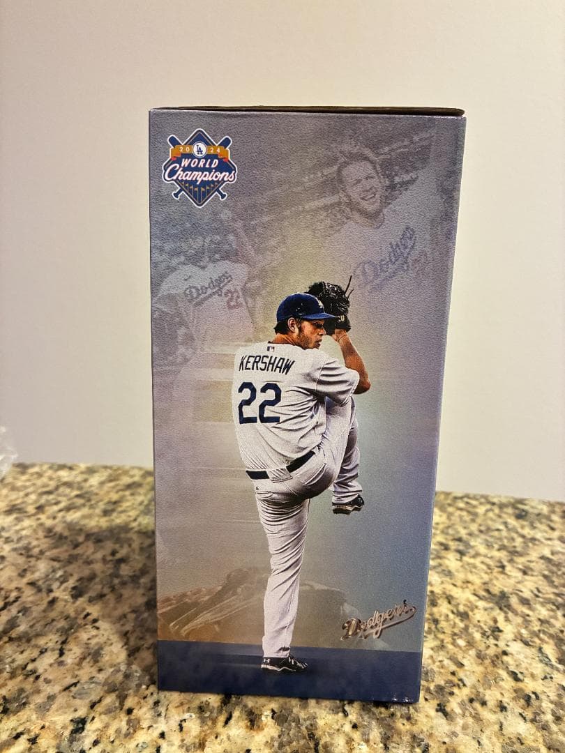 【限定ゴールド】カーショー　ボブルヘッド 3000奪三振 来場者限定