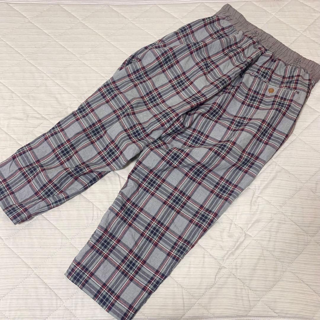 Vivienne Westwood MAN チェック ティルケトラウザー