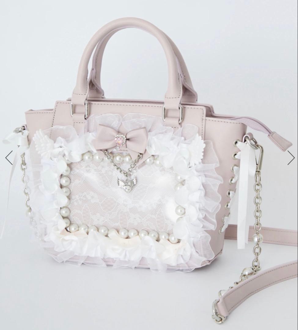 Ank Rouge アンクルージュ 確定ファンサの天使のおまじないBag ピンク