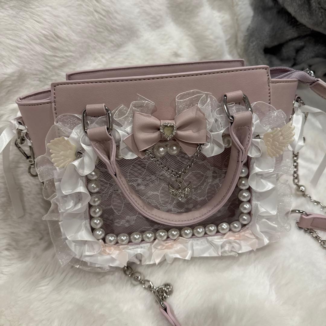 Ank Rouge アンクルージュ 確定ファンサの天使のおまじないBag ピンク