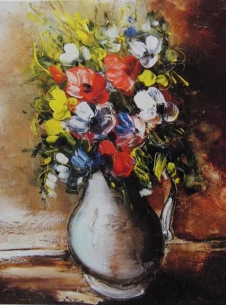 モーリス・ド・ヴラマンク、BOUQUET、海外版超希少レゾネ、新品額付