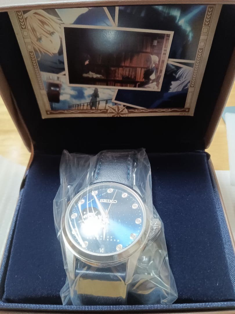 オ*コ様 【未使用】ヴァイオレット・エヴァーガーデン×セイコー機械式腕時計【st