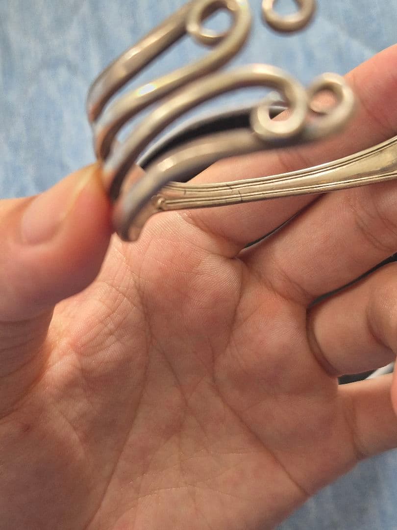 WAKAN SILVER SMITH フォーク バングル