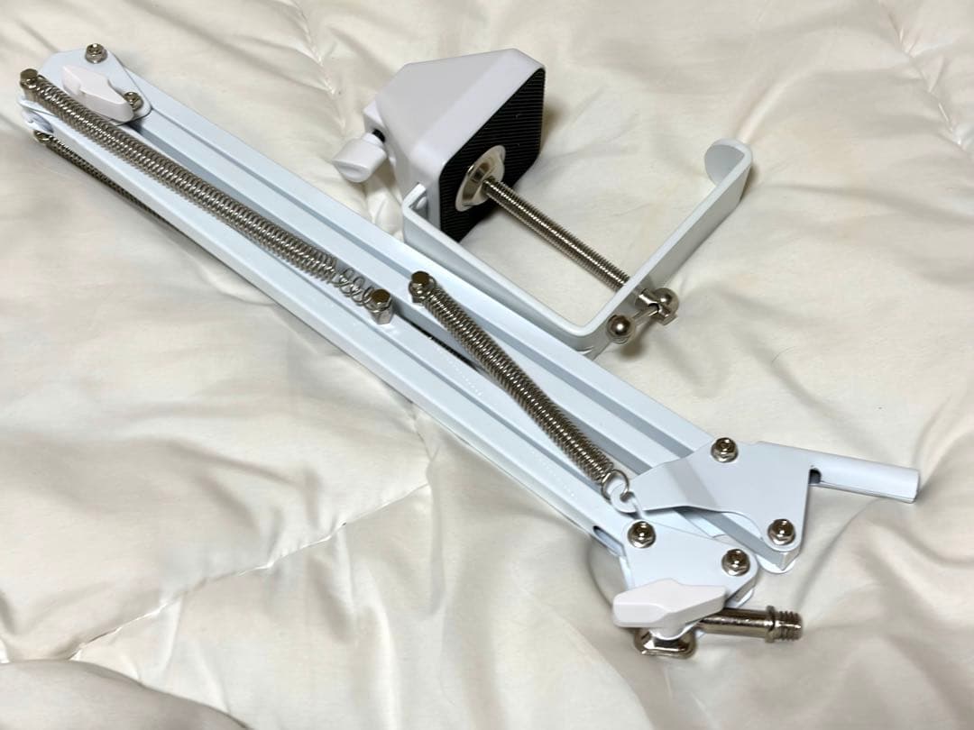 HyperX QuadCast S ホワイト USBマイク マイクアーム付き